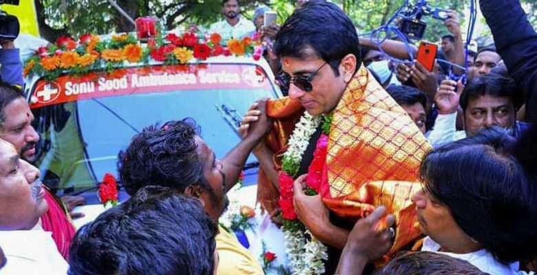 Hyderabad-based rescuer names free ambulance service after Sonu Sood Hyderabad-based rescuer names free ambulance service after Sonu Sood