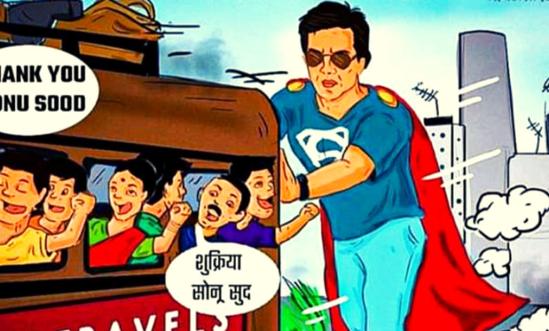 From reel-life villain to real-life superhero, Sonu Sood inspires hope amidst India’s migrant crisis From reel-life villain to real-life superhero, Sonu Sood inspires hope amidst India’s migrant crisis