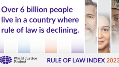 WJP Rule of Law Index 2023 Global Press Release