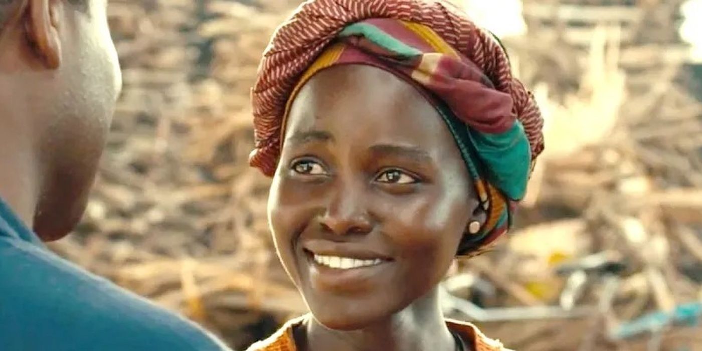 Lupita Nyong'o as Nakku Harriet from Queen Of Katwe