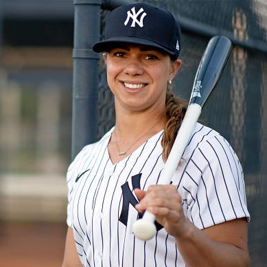 Rachel Balkovec at Yankees Training Camp rachel balkovec at yankees training camp