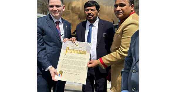 New York City honours “father of Indian democracy” with official day New York City honours “father of Indian democracy” with official day