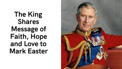 The King Shares Message of Faith, Hope and Love to Mark Easter