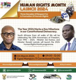 Celebrating 30 years of human rights Celebrating 30 years of human rights
