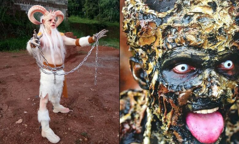 How a Costumed Man in Udupi Raised ₹14 Lakh to Save 16 Children! How a Costumed Man in Udupi Raised ₹14 Lakh to Save 16 Children!