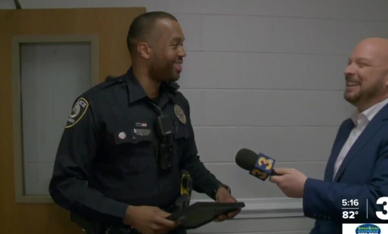 Chesapeake police officer recognized for act of kindness