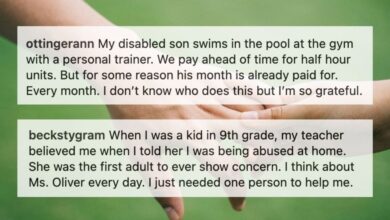 People share the most beautiful thing someone’s done for them People share the most beautiful thing someone’s done for them